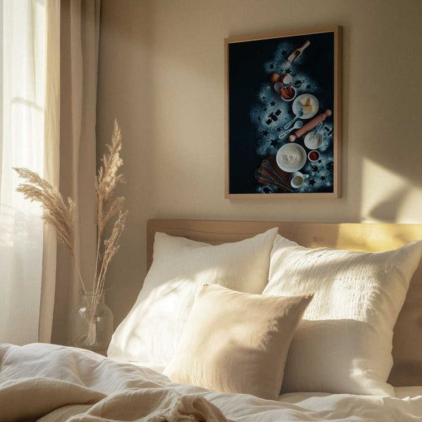 Tablou înramat „Baking for stargazers” de Dina Belenko