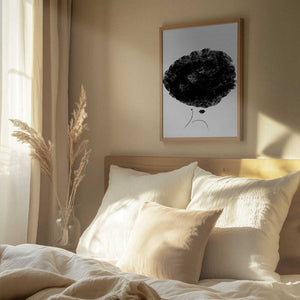 Tablou înramat „Ballerina Hair” de Pictufy Studio II