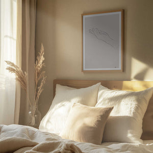 Tablou înramat „Hand Drawing” de Pictufy Studio II