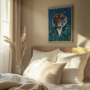 Tablou înramat „Tiger Jungle Jacket 1” de Sarah Manovski