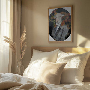 Tablou înramat „Regal Ram Portrait” de Karenina Fabrizzi