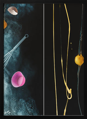 Tablou înramat „Kitchen mess” de Dina Belenko