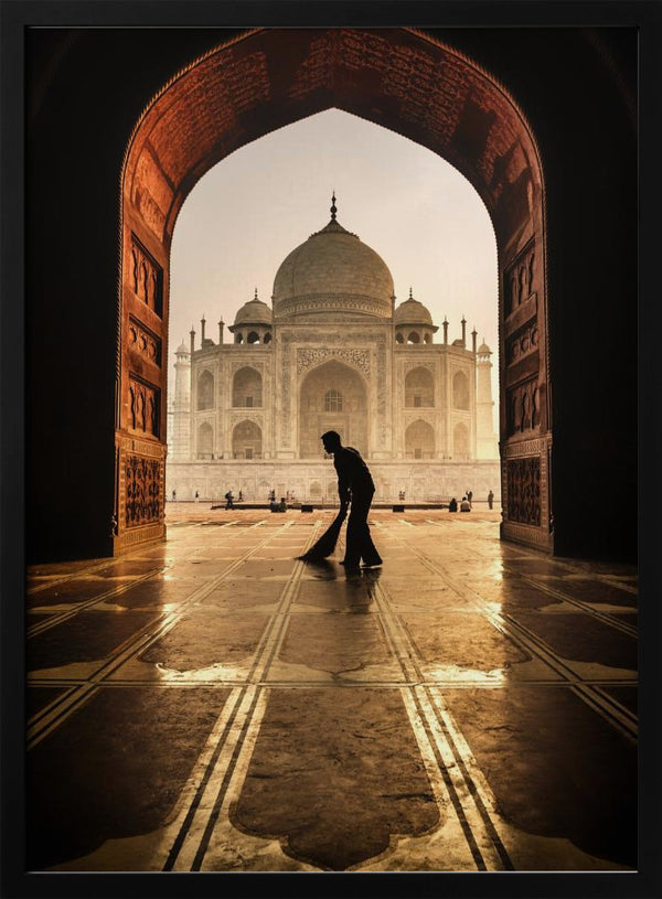 Tablou înramat „taj mahal cleaner” de Pavol Stranak