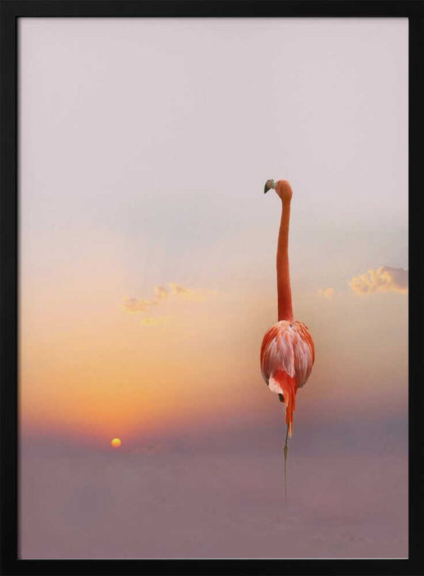 Tablou înramat „sunset ...” de Anna Cseresnjes