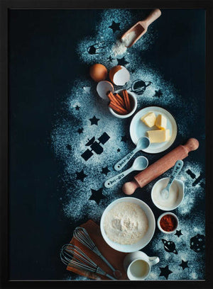 Tablou înramat „Baking for stargazers” de Dina Belenko