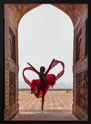 Tablou înramat „Taj Mahal's Heart” de Lin Jing