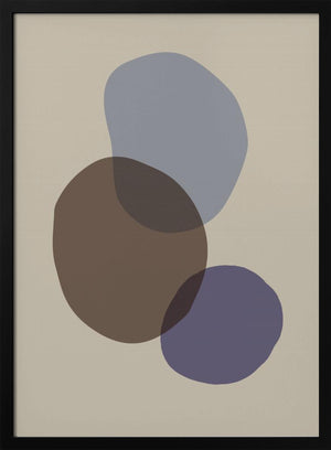 Tablou înramat „Organic Shapes 05” de Pictufy Studio