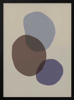 Tablou înramat „Organic Shapes 05” de Pictufy Studio