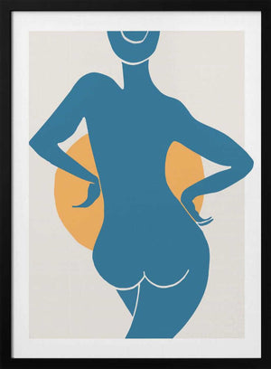 Tablou înramat „Blue Woman” de Pictufy Studio II