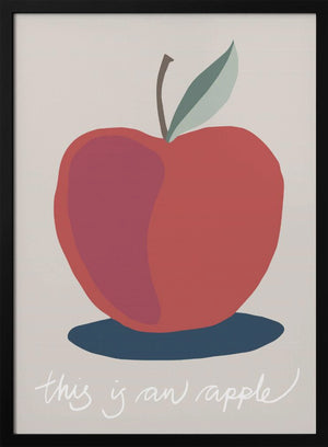Tablou înramat „This is an Apple” de Pictufy Studio II
