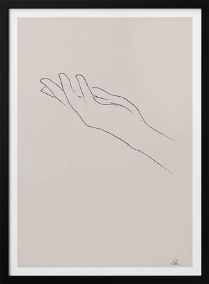 Tablou înramat „Hand Drawing” de Pictufy Studio II