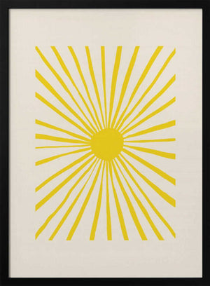 Tablou înramat „The Sun” de Pictufy Studio