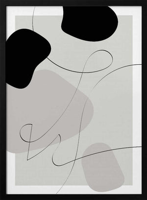 Tablou înramat „Shapes Autograph” de Pictufy Studio II