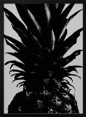Tablou înramat „Pineapple bw” de Pictufy Studio III