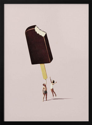 Tablou înramat „You treat me well” de Maarten Léon