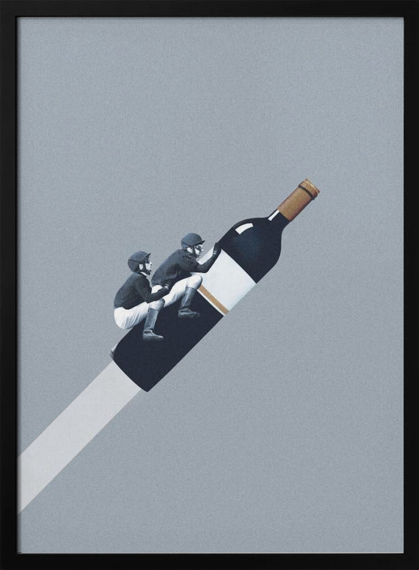 Tablou înramat „We ride until dawn” de Maarten Léon