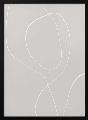 Tablou înramat „Flowing Lines Harmony” de uplusmestudio