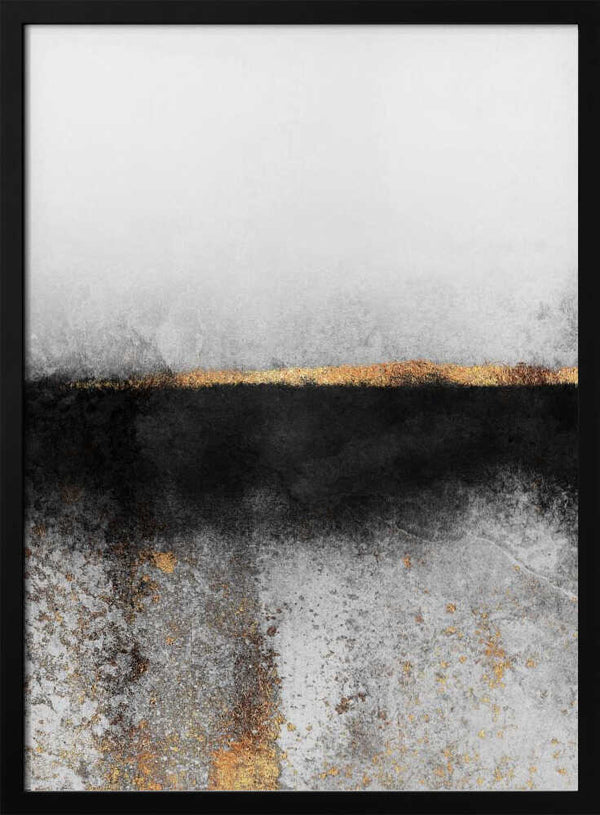 Tablou înramat „Soot And Gold” de Elisabeth Fredriksson