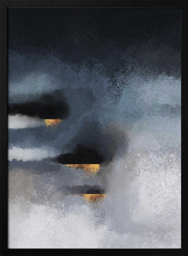 Tablou înramat „Cloudburst” de Elisabeth Fredriksson