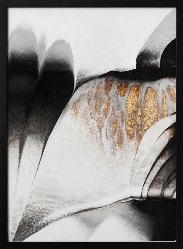 Tablou înramat „Gold Veins” de Elisabeth Fredriksson