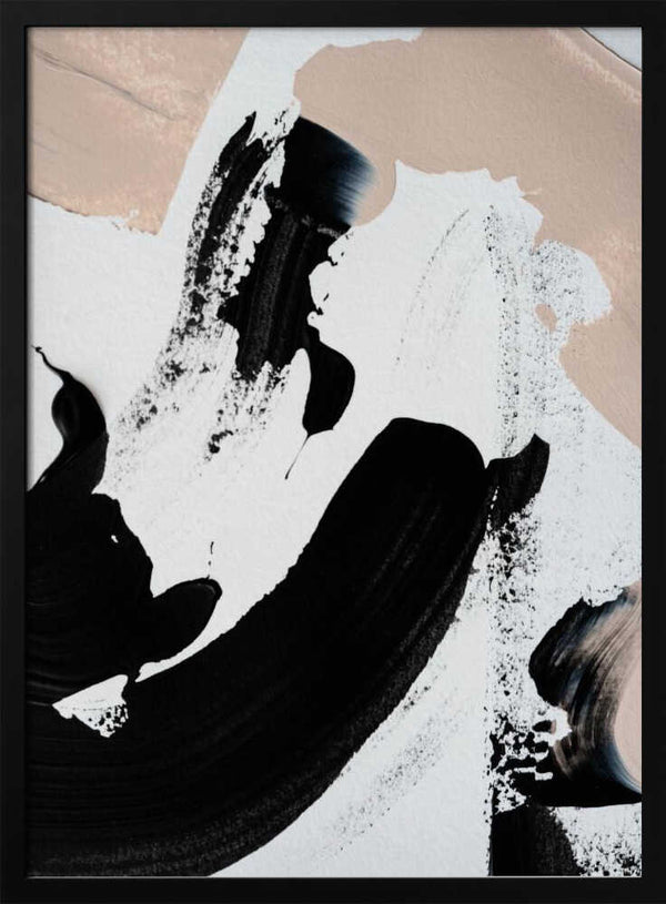 Tablou înramat „Monochrome Dance” de uplusmestudio