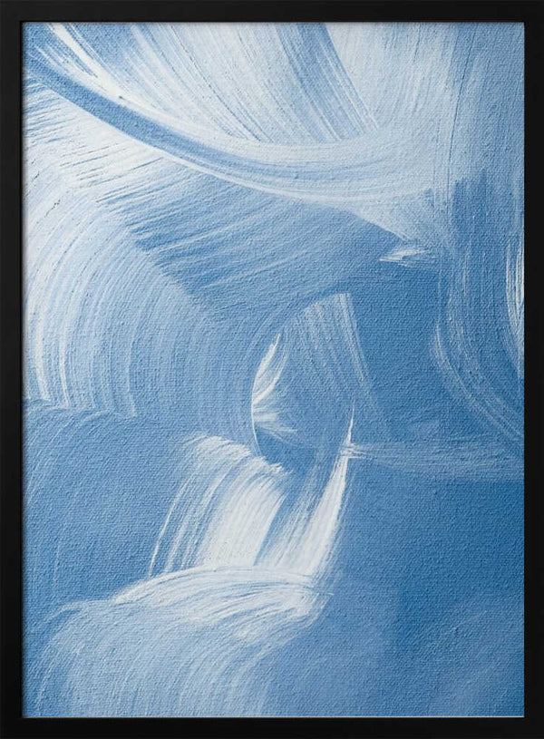 Tablou înramat „Acrylic Waves” de uplusmestudio