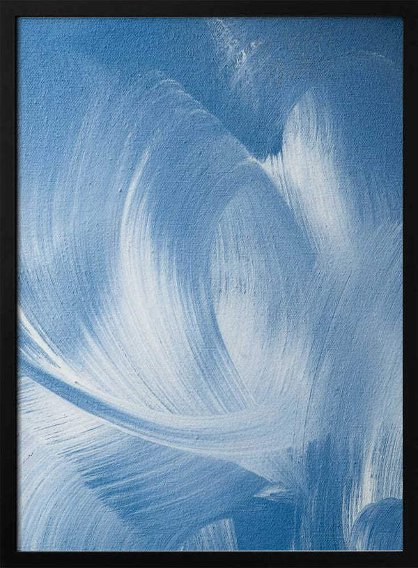 Tablou înramat „Acrylic Waves” de uplusmestudio