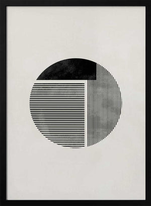Tablou înramat „Minimalist round” de Pictufy Studio II