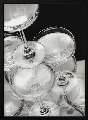 Tablou înramat „Champagne tower_5” de Pictufy Studio III