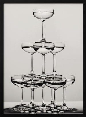 Tablou înramat „Champagne tower_6” de Pictufy Studio III