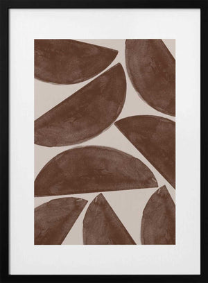 Tablou înramat „Earthy Crescents” de THE MIUUS STUDIO