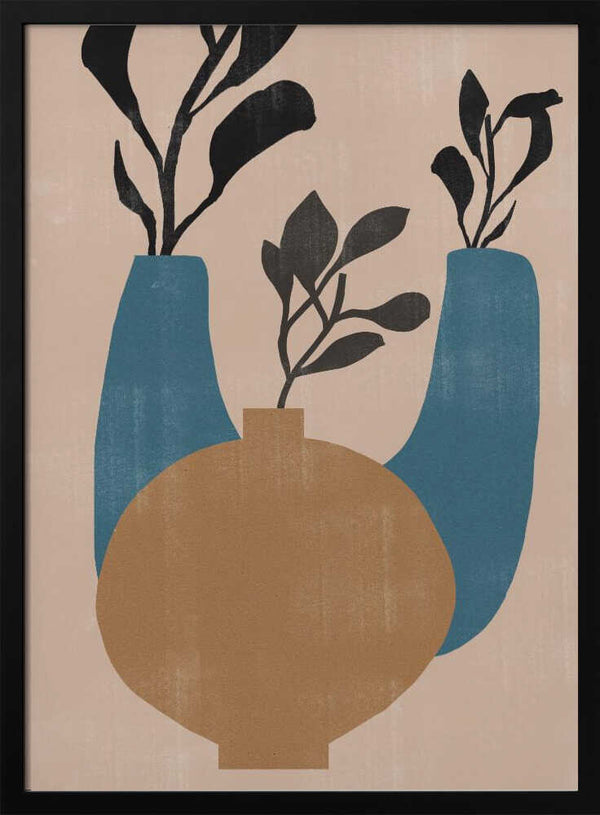 Tablou înramat „Vases No7.” de THE MIUUS STUDIO