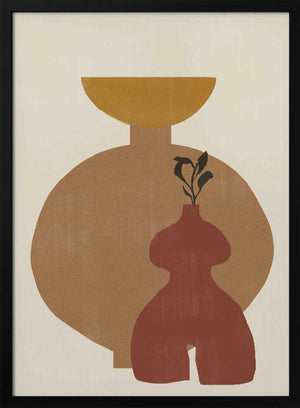 Tablou înramat „Vase No10.” de THE MIUUS STUDIO