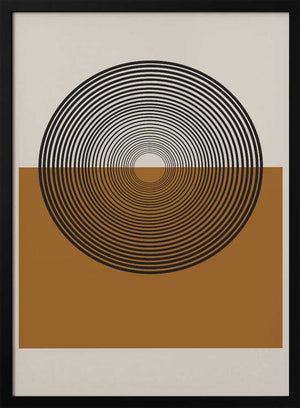 Tablou înramat „Concentric Reflections” de THE MIUUS STUDIO