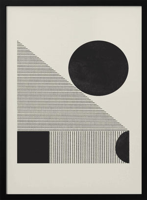 Tablou înramat „Geometric Harmony” de THE MIUUS STUDIO