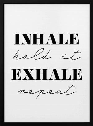 Tablou înramat „Inhale Exhale” de Pictufy Studio II