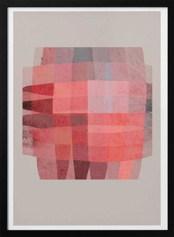 Tablou înramat „Pink Mosaic Dreams” de Treechild