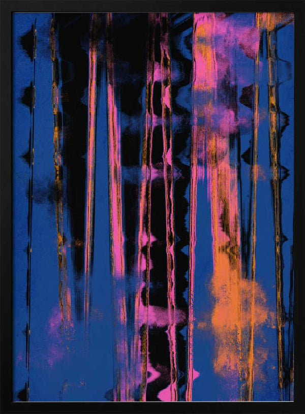 Tablou înramat „Vibrant Nightfall” de Treechild