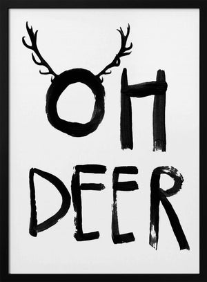 Tablou înramat „Antler Whimsy” de Treechild
