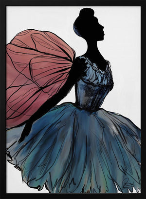 Tablou înramat „Winged Dancer” de Ruth Day