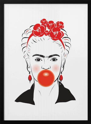 Tablou înramat „Bubblegum Icon” de Martina