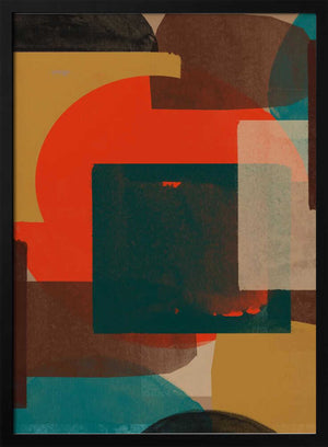 Tablou înramat „Shapes in Harmony” de THE MIUUS STUDIO