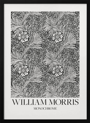 Tablou înramat „Marigold Monochrome” de William Morris