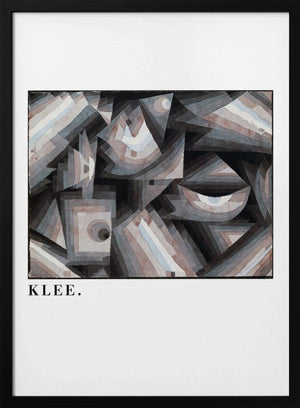 Tablou înramat „Crystal gradation 1921” de Paul Klee
