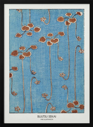 Tablou înramat „Vine Illustration” de Bijutsu Sekai