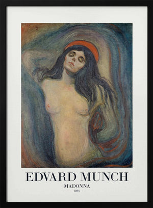 Tablou înramat „Madonna 1894” de Edvard Munch