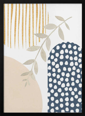 Tablou înramat „boho blue-1” de Sally Ann Moss
