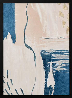 Tablou înramat „Calm Blues-2” de Sally Ann Moss
