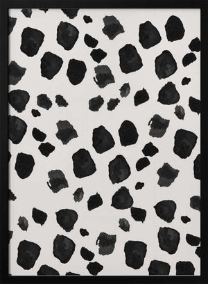 Tablou înramat „Love Black” de Sally Ann Moss