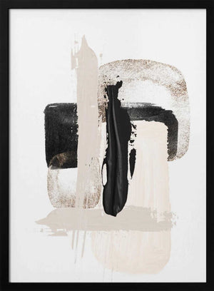 Tablou înramat „Brush Strokes-2” de Sally Ann Moss